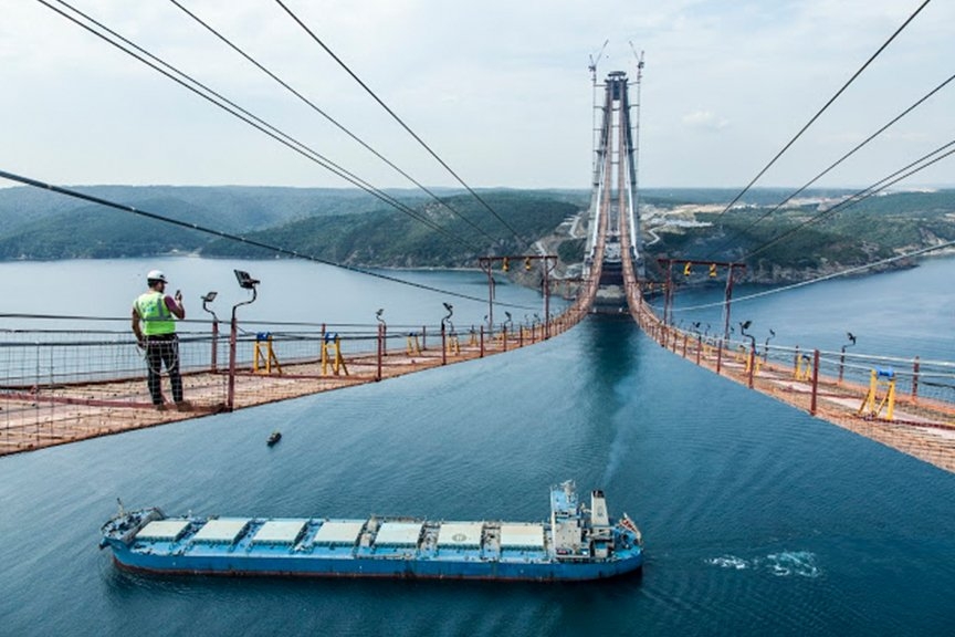 Yavuz Sultan Selim Bridge Construction, Cat Road